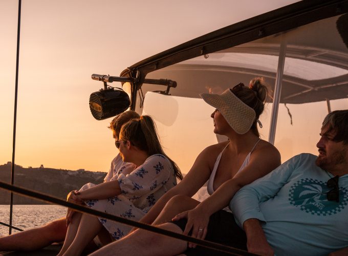 Santorini Sailing Sunset Catamaran Cruise 15.00-20.00